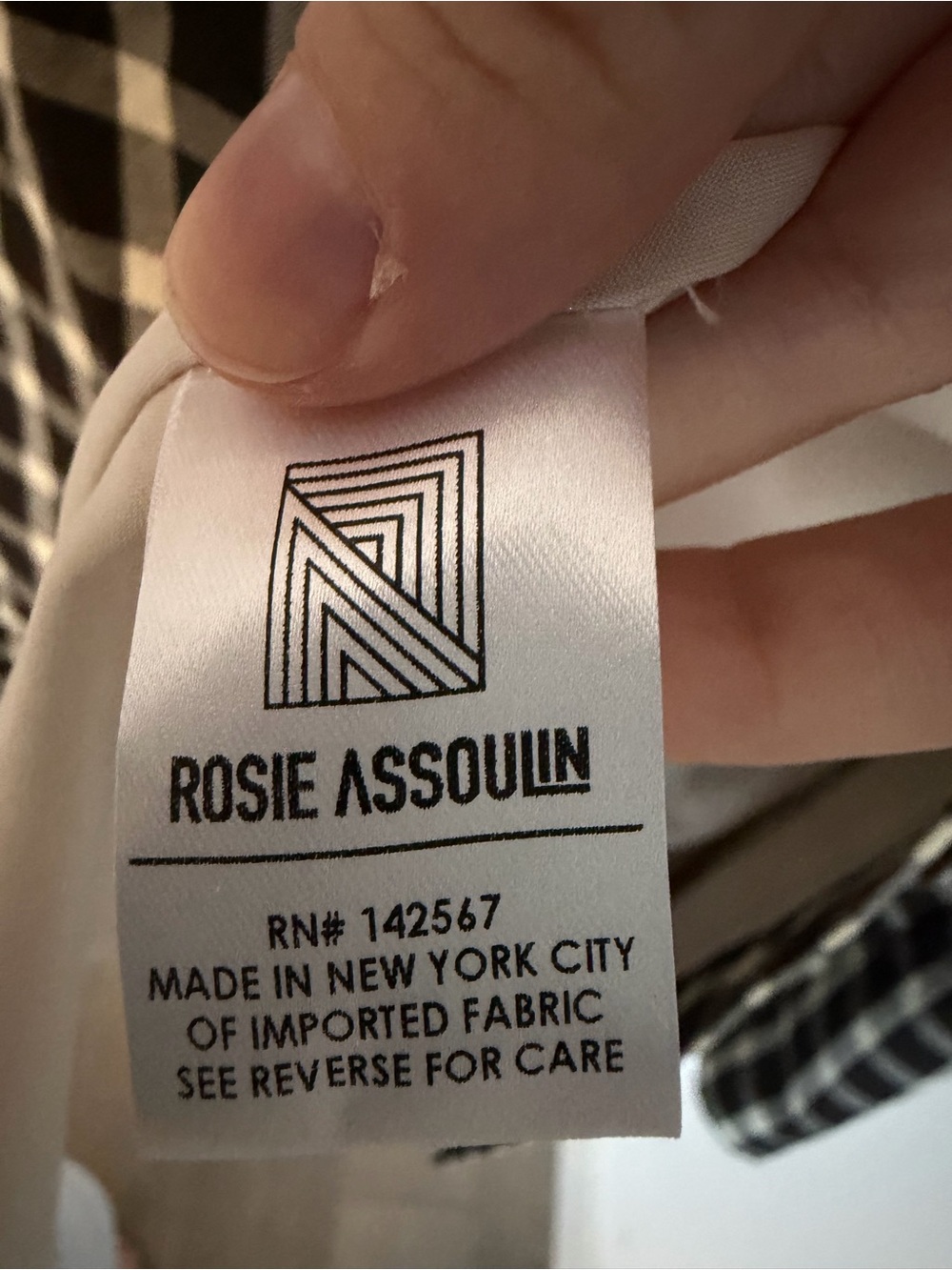 Rosie Assoulin Plaid Button-Front Fit & Flare Dress w boning - Picture 5 of 12